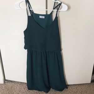 Green dress